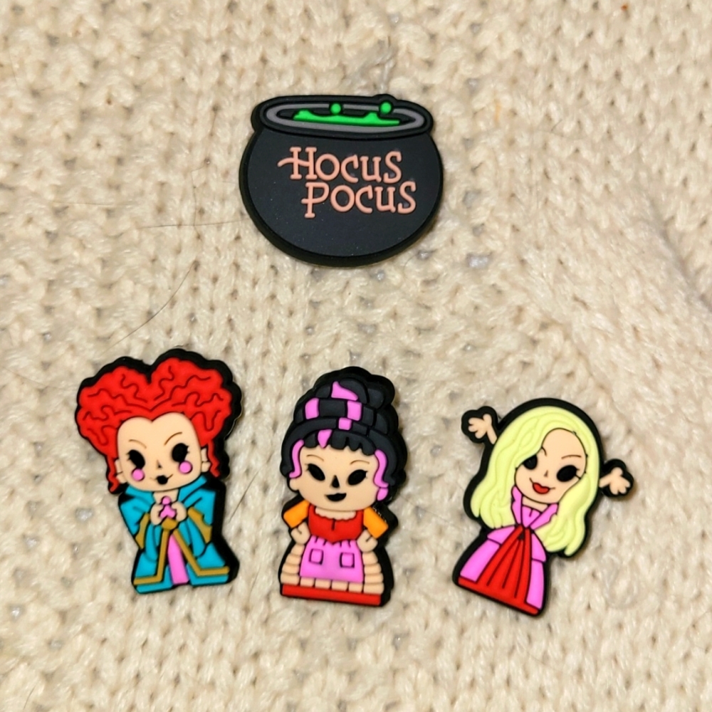 Hocus Pocus charms for crocs